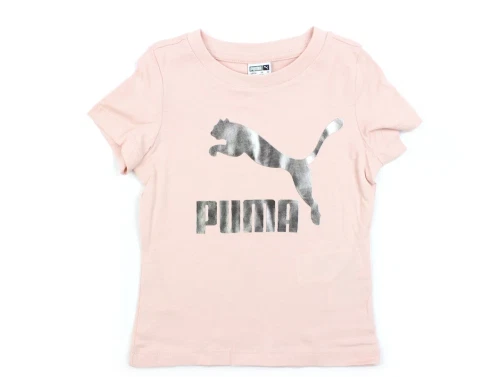 Puma rose dust t-shirt logo